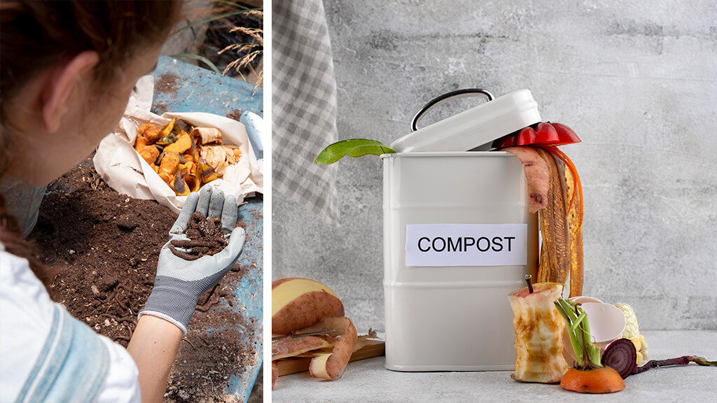 kompost w domu